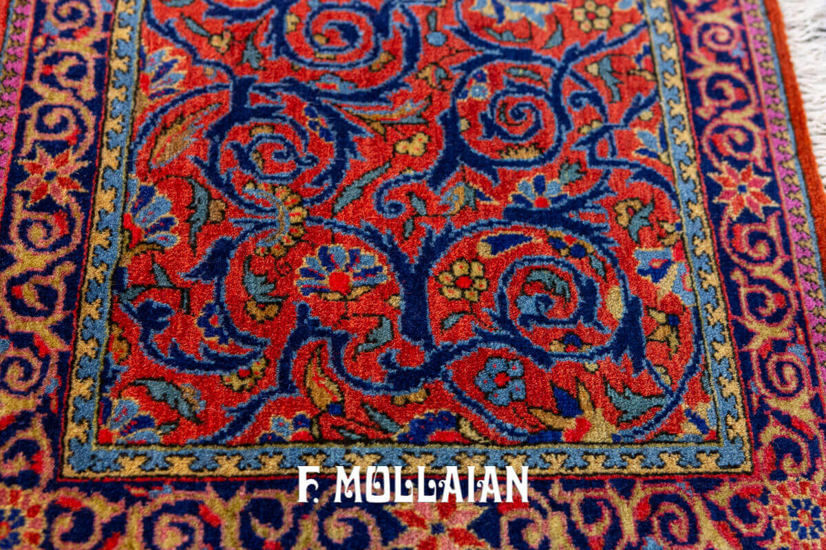 Small Square Kashan Manchester-Wool Rug n°:283204